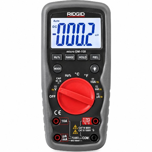 MICRO DIGITAL MULTIMETER - Ridgid (USA)