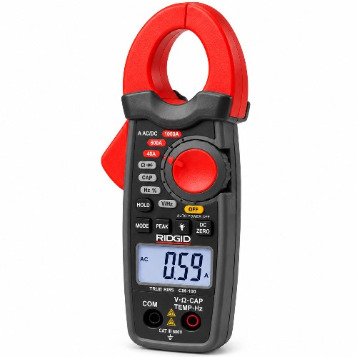 MICRO CM-100 DIGITAL CLAMP METER - Ridgid (USA)