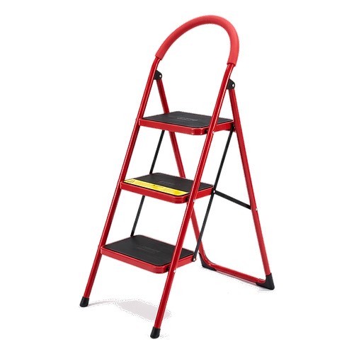 Folding Step Ladder with Handrail, 3 Steps - Fonirte (China)