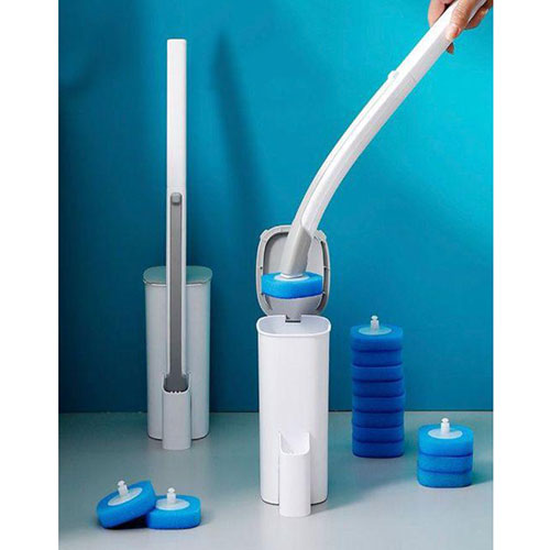 MODERN REFILLABLE TOILET BRUSH SET - Joudah