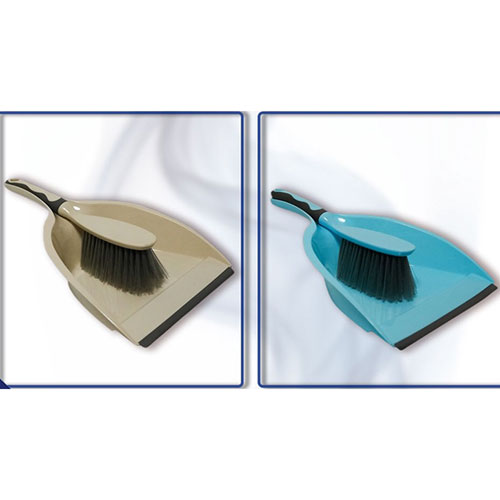 DURABLE PLASTIC BROOM &amp; DUSTPAN SET - Joudah