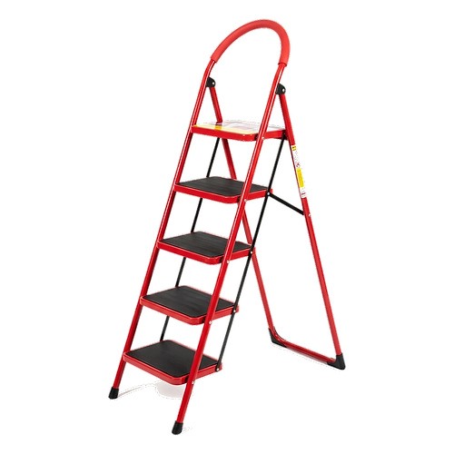 Folding Step Ladder with Handrail, 5 Steps - Fonirte (China)