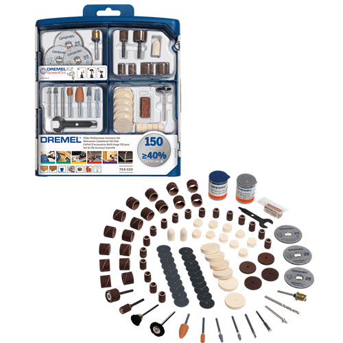 Multipurpose Accessory Set 150 pcs - Dremel (USA)