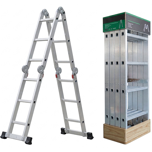 Four-Section Multi-Position Ladder, 4 x 5 Rungs - Fonirte (China)
