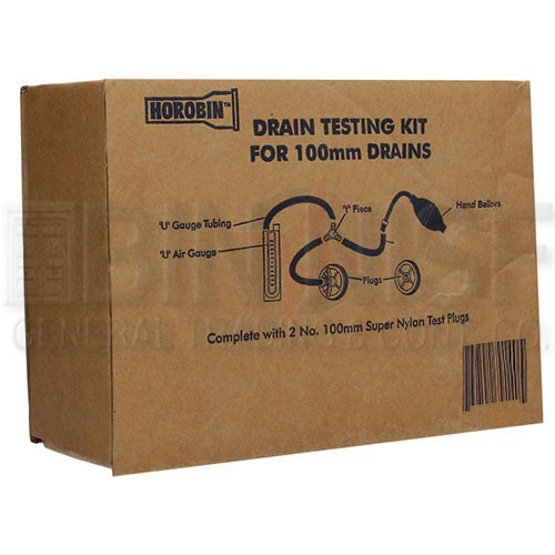 BINNISFDRAIN TEST KIT WITH 2 TEST PLUG HOROBIN (UK)