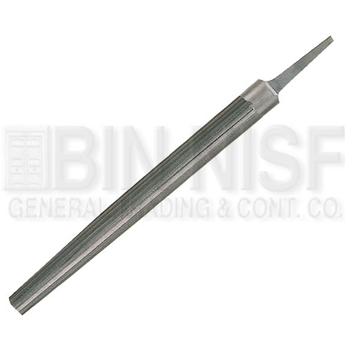 Bahco 1-210-06-3-2 6" Half Round File With Ergonomic Handle - Cut 3 For Metalworking & Woodworking