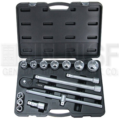 BINNISFSUPER LOCK SOCKET SET 15 PIECE VATA (TAIWAN)