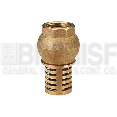 BINNISFBRASS FOOT VALVE 1 1/2 INCH ITAP (ITALY)