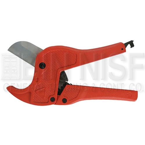 Ratchetng Pipe Cutter w/ Square pipe anvil pad 