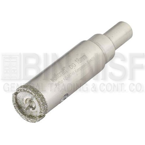 BINNISFDIAMOND HOLE SAW CERAMIC 18 MM WOLFCRAFT (GERMANY)