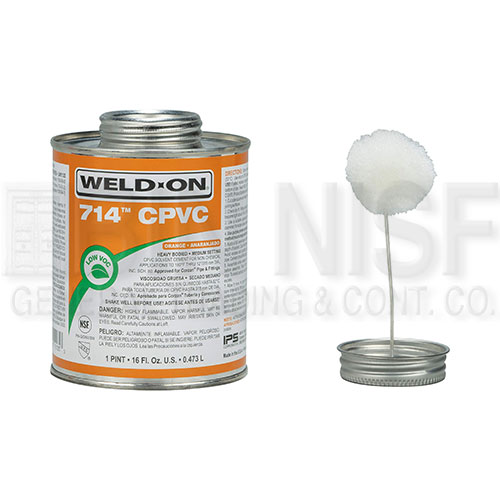 BINNISFCPVC SOLVENT CEMENT 714 WELD ON (USA)