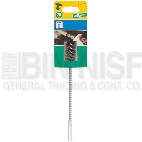 BINNISFSTEEL WIRE CYLINDER BRUSH 2127 WOLFCRAFT (GERMANY)