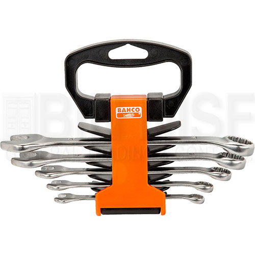 BINNISFMETRIC FLAT COMBINATION WRENCH SET 5 PCS BAHCO (SWEDEN)